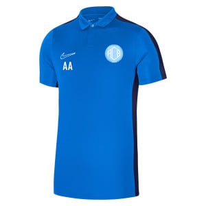 Nike Dri-Fit Academy 23 Polo Royal Blue-Obsidian-White