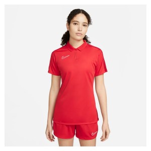 Nike Womens Dri-Fit Academy 23 Polo (W) University Red-Gym Red-White