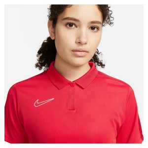 Nike Womens Dri-Fit Academy 23 Polo (W) University Red-Gym Red-White