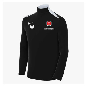 Nike Academy Pro 24 Dri-FIT Drill Top Black-Black-White-White