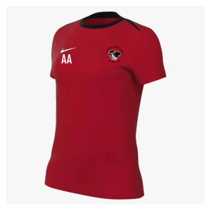 Nike Womens Academy Pro 24 Women's Dri-FIT Short Sleeve Top (W) University Red-Black-White