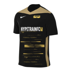 Nike Park Derby IV Dri-FIT Short Sleeve Shirt Black-Jersey Gold-White