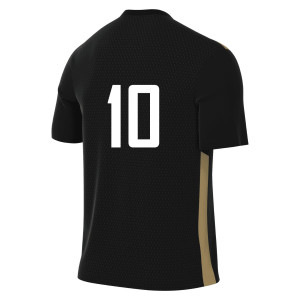 Nike Park Derby IV Dri-FIT Short Sleeve Shirt Black-Jersey Gold-White