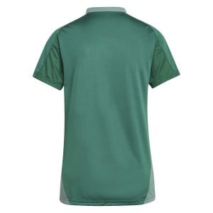 adidas Womens Tiro 24 Competition Training Jersey (W) Team Dark Green-Tech Emerald-White