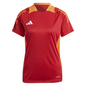 adidas Womens Tiro 24 Competition Training Jersey (W) Team Power Red-Apparel Solar Red-White