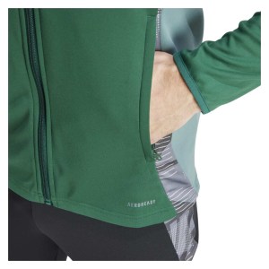 adidas Tiro 24 Competition Training Track Top Team Dark Green-Tech Emerald-White