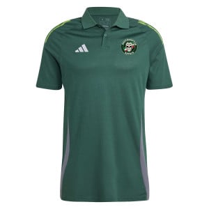 adidas Tiro 24 Competition Polo Shirt Team Dark Green-Tech Emerald-White