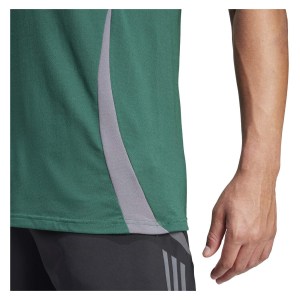 adidas Tiro 24 Competition Polo Shirt Team Dark Green-Tech Emerald-White