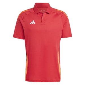 adidas Tiro 24 Competition Polo Shirt Team Power Red-Apparel Solar Red-White