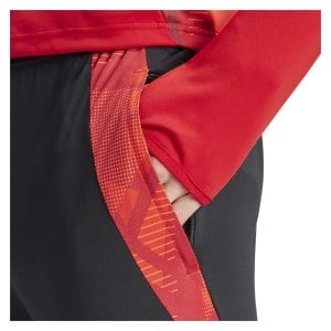 adidas Tiro 24 Competition Training Tracksuit Bottoms Black-Solar Red-White