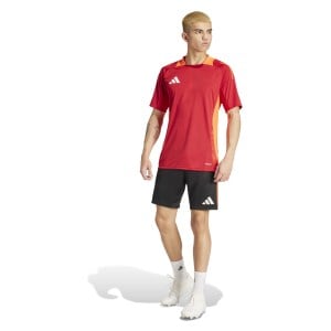 adidas Tiro 24 Competition Training Shorts Black-Solar Red-White