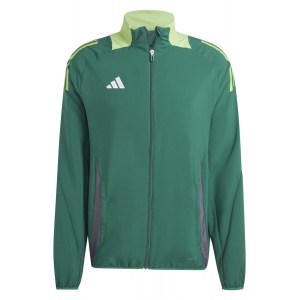 adidas Tiro 24 Competition Presentation Track Top Team Dark Green-Tech Emerald-White