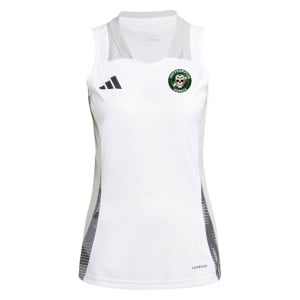 adidas Womens Tiro 24 Competition Training Sleeveless Jersey (W) White-Team Light Grey-Black