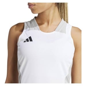 adidas Womens Tiro 24 Competition Training Sleeveless Jersey (W) White-Team Light Grey-Black