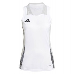 adidas Womens Tiro 24 Competition Training Sleeveless Jersey (W) White-Team Light Grey-Black