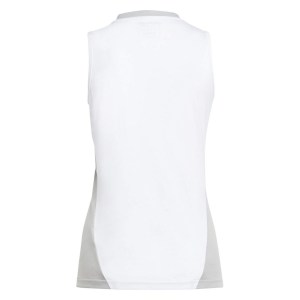 adidas Womens Tiro 24 Competition Training Sleeveless Jersey (W) White-Team Light Grey-Black