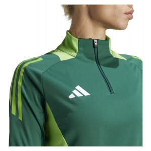 adidas Womens Tiro 24 Competition Training Top (W) Team Dark Green-Tech Emerald-White