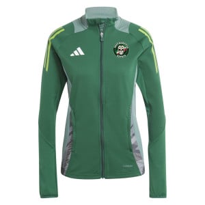 adidas Womens Tiro 24 Competition Training Track Top (W) Team Dark Green-Tech Emerald-White