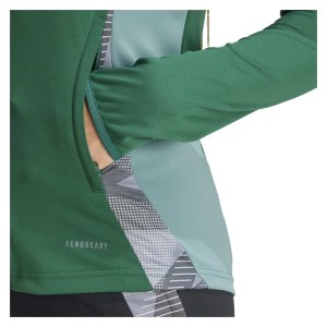 adidas Womens Tiro 24 Competition Training Track Top (W) Team Dark Green-Tech Emerald-White