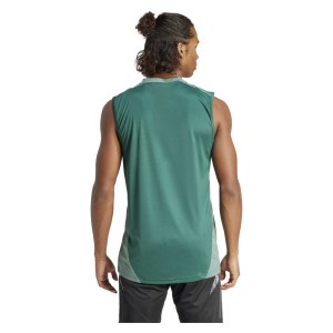 adidas Tiro 24 Competition Training Sleeveless Jersey Team Dark Green