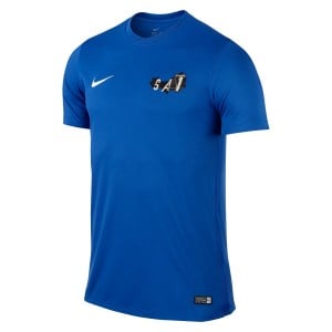 Nike Park VI Short Sleeve Shirt Royal Blue-White
