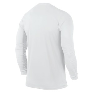 Nike Park VI Long Sleeve Football Shirt White-Black
