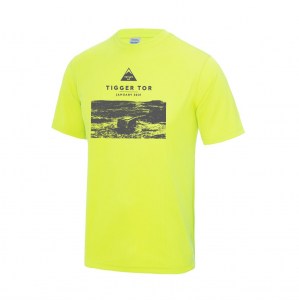 Cool Performance Tee Electric Yellow