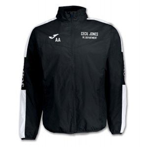 Joma Champion Iv Rain Jacket Black-White