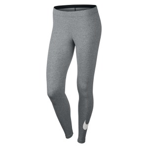 Nike Womens Sportswear Legging Dk Grey Heather-White-White