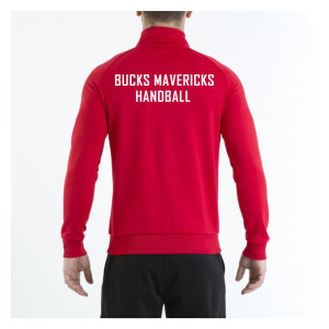 Joma FARAON 1/4 ZIP SWEATSHIRT Red-White