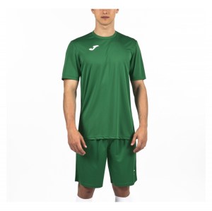 Joma COMBI SHORT SLEEVE PERFORMANCE SHIRT (M) Green