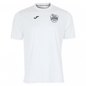 Joma COMBI SHORT SLEEVE PERFORMANCE SHIRT (M) White