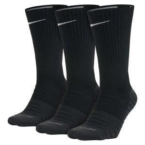 Nike Dry Cushion Crew Training Sock (3 Pair) Black-Anthracite-White