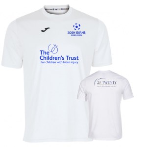Joma Combi Short Sleeve Mens Performance Shirt - White