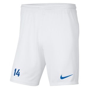 Nike Park III Shorts - White/Royal Blue