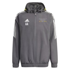 adidas Condivo 22 All Weather Jacket - Team Grey Four