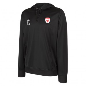Umbro Club Essential Poly Hoodie - Black