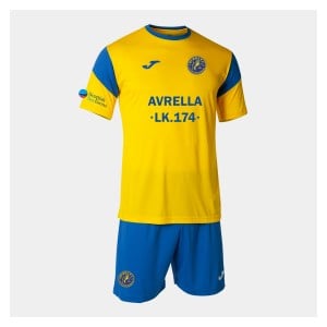 Joma Pheonix Shirt + Shorts Set - Yellow/Royal
