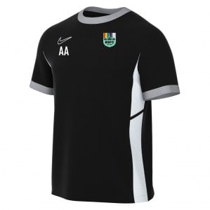 Nike Academy 25 Short-Sleeve Training Top - Black/White/White