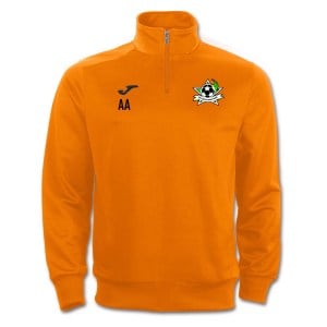 Joma Faraon 1/4 Zip Sweatshirt - Fluo Orange
