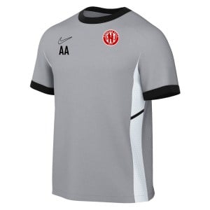 Nike Academy 25 Short-Sleeve Training Top - Wolf Grey/Black/White