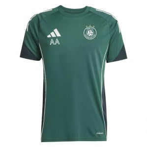 adidas Tiro 25 Competition Jersey - Team Dark Green/Shadow Green/White