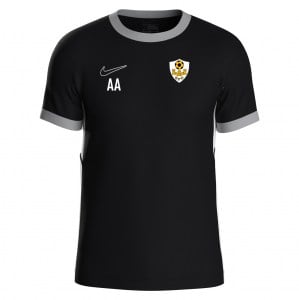 Nike Academy 25 Short-Sleeve Training Top - Black/White/White