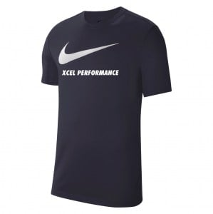 Nike Team Club 20 Swoosh Tee (M) - Obsidian/White