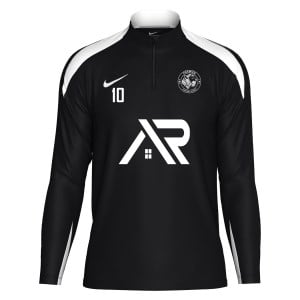 Nike Academy Pro 24 Dri-FIT Drill Top - BLACK/BLACK/WHITE/WHITE