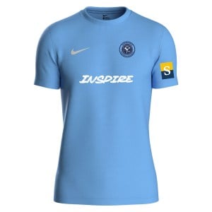 Nike Park VII Dri-FIT Short Sleeve Shirt - University Blue/White