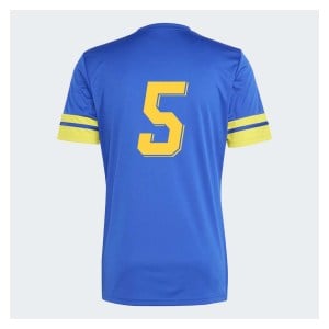 adidas Squadra 25 Short-Sleeve Jersey - Team Royal Blue/Team Yellow