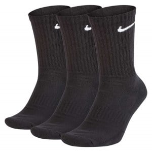 Nike Everyday Cushion Crew - 3 Pack - Black/White