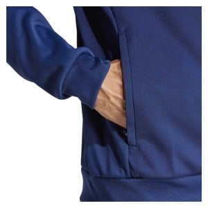 adidas Tiro 25 Travel Full-Zip Hoodie - Team Navy Blue