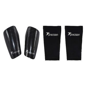 Precision Pro Matrix Shinguards - Black/Chrome